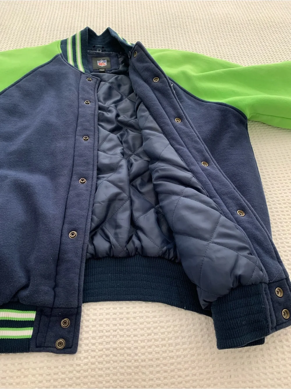 NFL Seattle Seahawks Jacket Super Bowl XLVIII Size XL